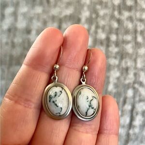 Marbled Accent Earrings